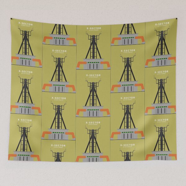 Item preview, Alton Towers X-Sector Print designed and sold by RykerTilloe.