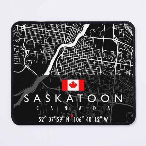 Item preview, SASKATOON MAP CANADA designed and sold by hatimelhag.
