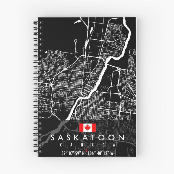 Item preview, SASKATOON MAP CANADA designed and sold by hatimelhag.