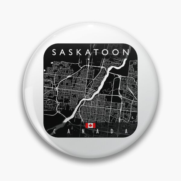 Item preview, SASKATOON MAP CANADA designed and sold by hatimelhag.