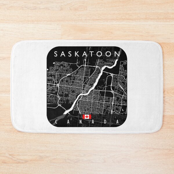 Item preview, SASKATOON MAP CANADA designed and sold by hatimelhag.