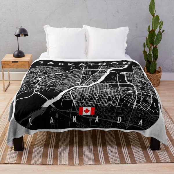 Item preview, SASKATOON MAP CANADA designed and sold by hatimelhag.