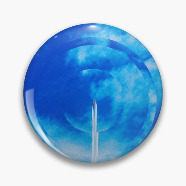 Item preview, Plane Flying into the Blue Sky Glitch Art designed and sold by glitchhub.