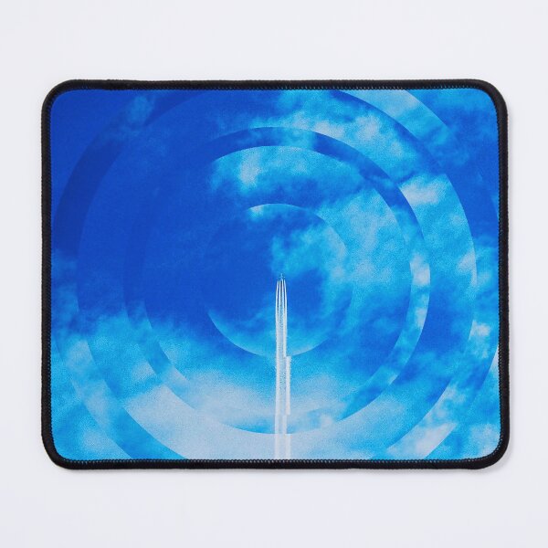 Item preview, Plane Flying into the Blue Sky Glitch Art designed and sold by glitchhub.