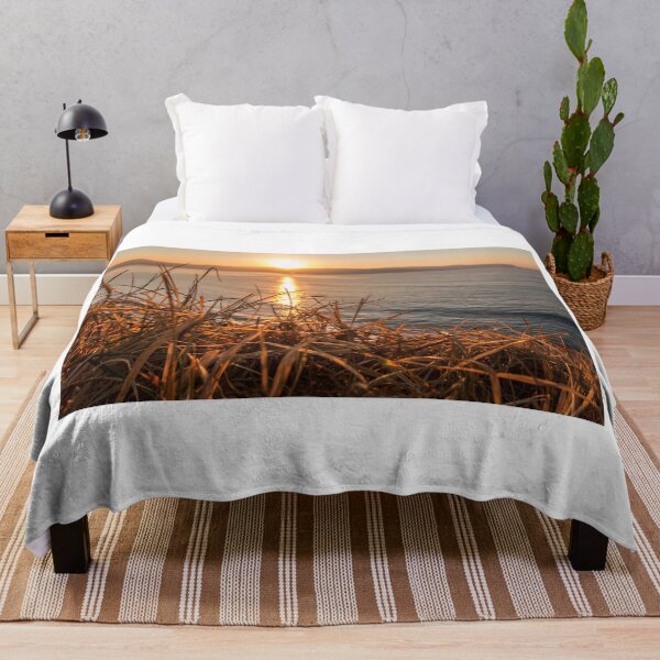 Item preview, Sunrise from behind the grass on the mountain at umina on nsw central coast designed and sold by Geoff Wols.
