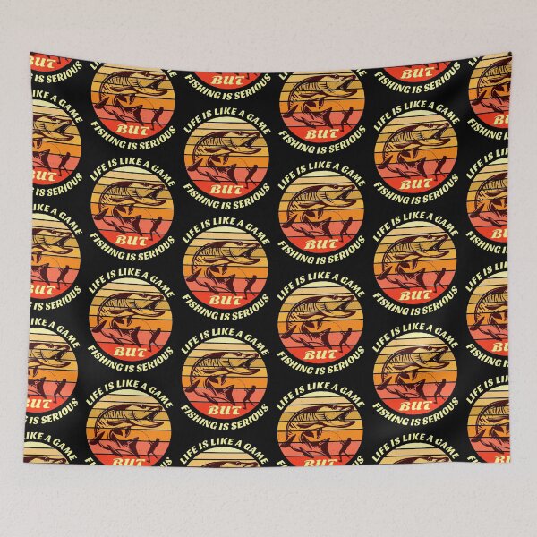 Item preview, Life Is Like A Game But Fishing Is Serious designed and sold by SUNarea.