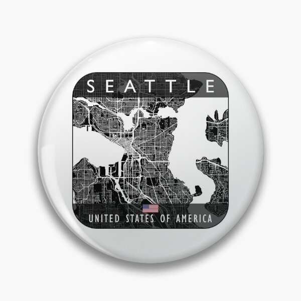 Artikelvorschau, SEATTLE-KARTE USA entworfen und verkauft von hatimelhag.