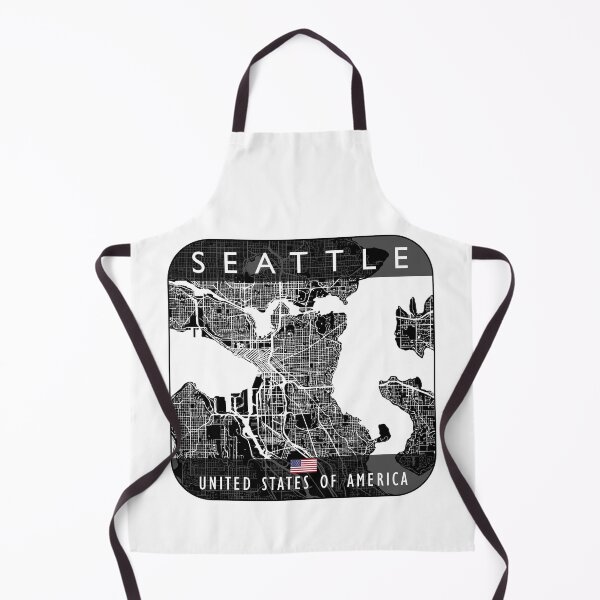 Item preview, SEATTLE MAP USA designed and sold by hatimelhag.
