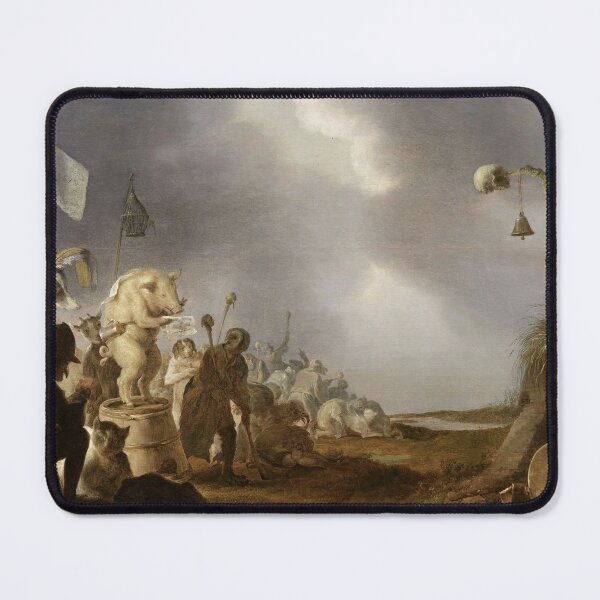 Item preview, The swine reads the terms - after Bosch art designed and sold by Vintage Designs +.