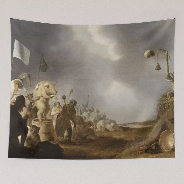 Item preview, The swine reads the terms - after Bosch art designed and sold by Vintage Designs +.