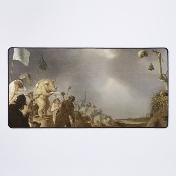 Item preview, The swine reads the terms - after Bosch art designed and sold by Vintage Designs +.