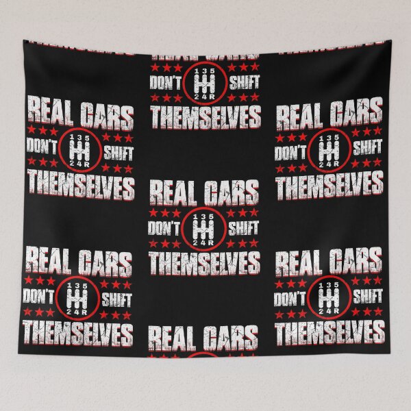 Item preview, Real cars don't shift by themselves designed and sold by Mila1946.