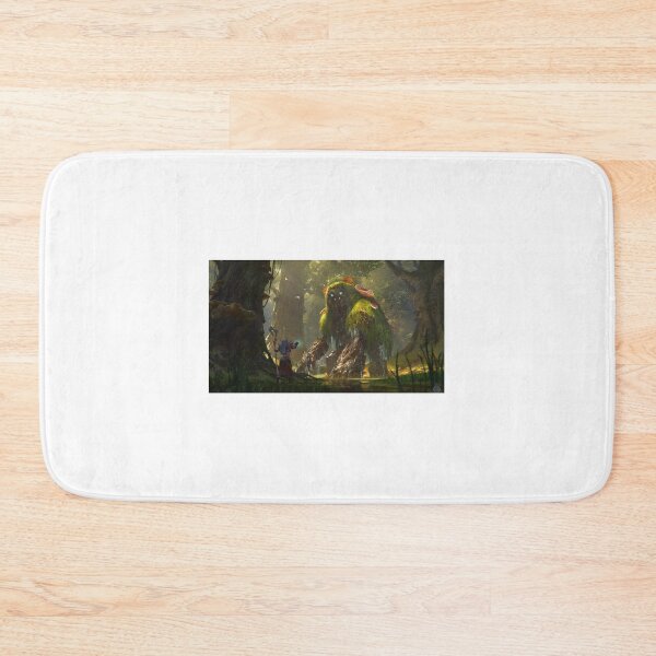 Item preview, Mage against a big swamp monster designed and sold by NiceArtsPlace.