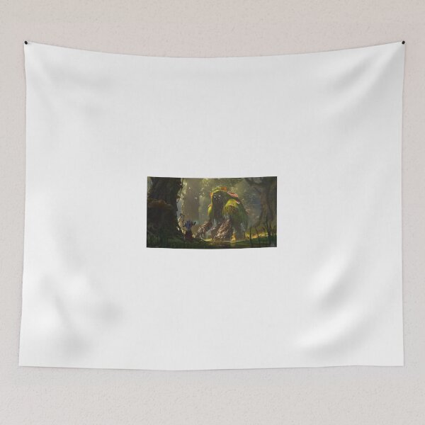 Item preview, Mage against a big swamp monster designed and sold by NiceArtsPlace.