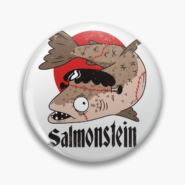 Item preview, Salmonstein , salmon fish , frankenstein  designed and sold by TRIBExSPACE.