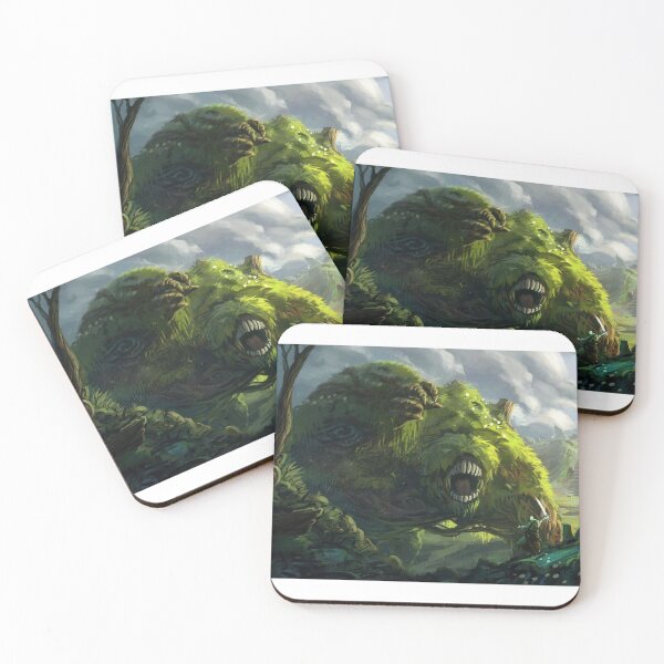 Item preview, Warrior fighting a big grass monster designed and sold by NiceArtsPlace.