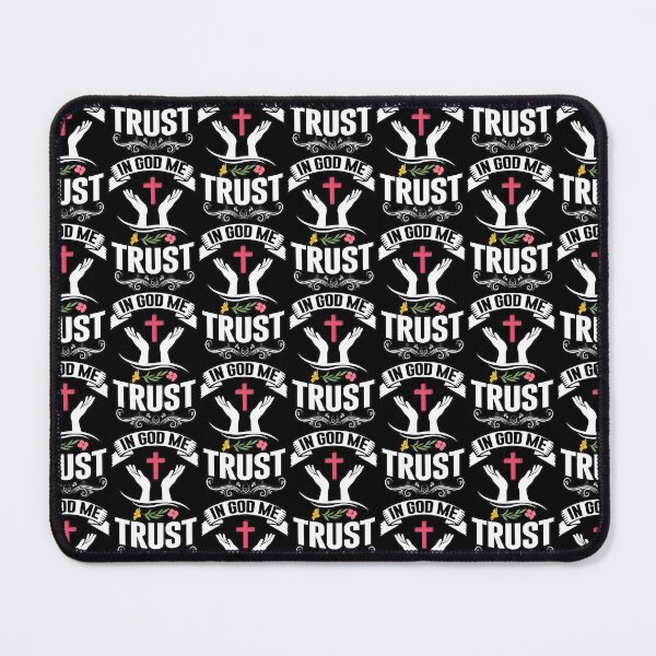 Item preview, In god me trust --Christian Catholic Holy Jesus Cross designed and sold by glitchman2.