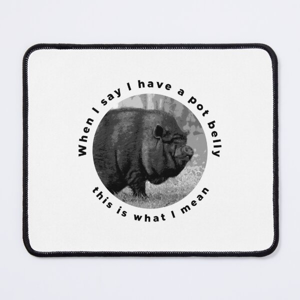Item preview, Funny Vietnamese Pot Bellied Pig Black Lettering designed and sold by LindaCooke.