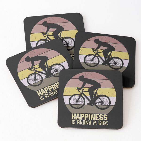 Item preview, Happiness is riding a bike designed and sold by omaeth303.