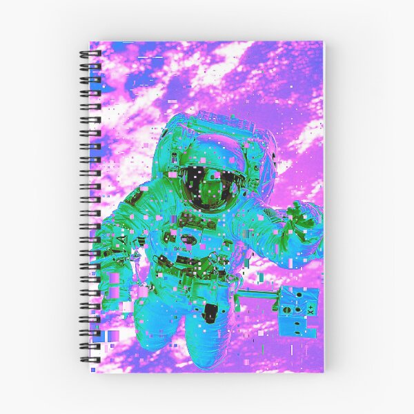 Item preview, Astronaut in Space Glitch Art designed and sold by glitchhub.