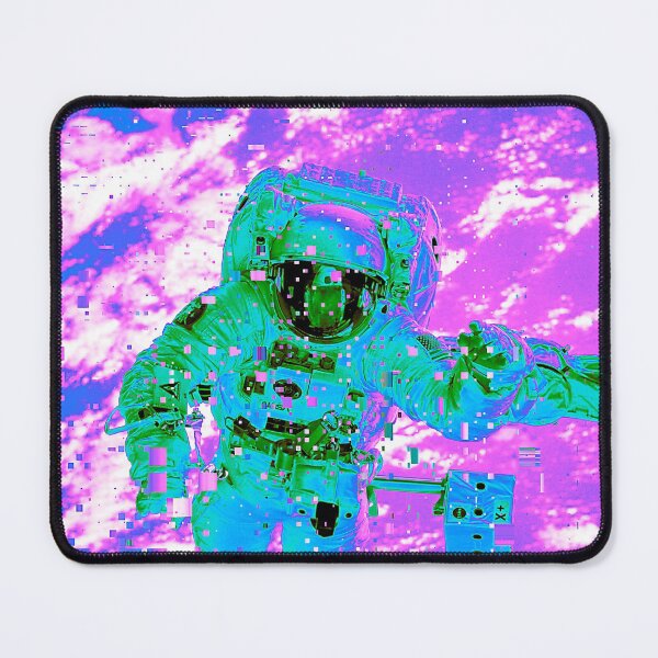 Item preview, Astronaut in Space Glitch Art designed and sold by glitchhub.