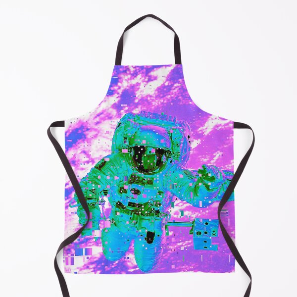 Item preview, Astronaut in Space Glitch Art designed and sold by glitchhub.