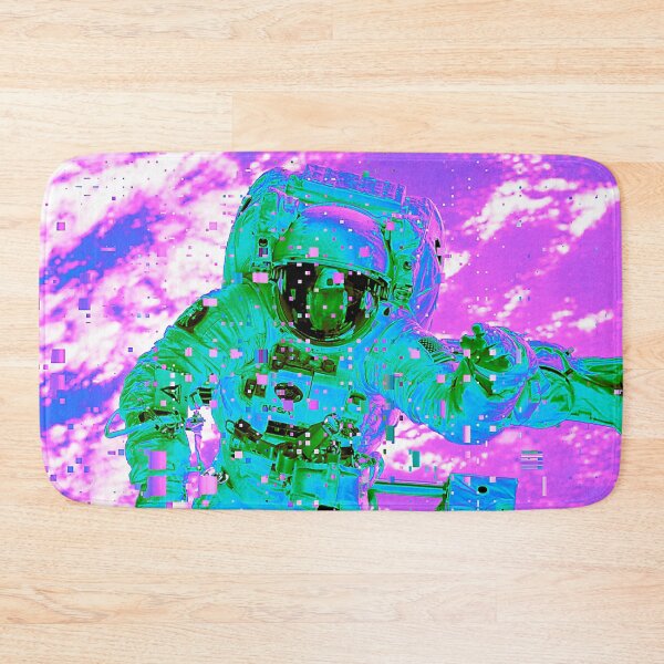 Item preview, Astronaut in Space Glitch Art designed and sold by glitchhub.