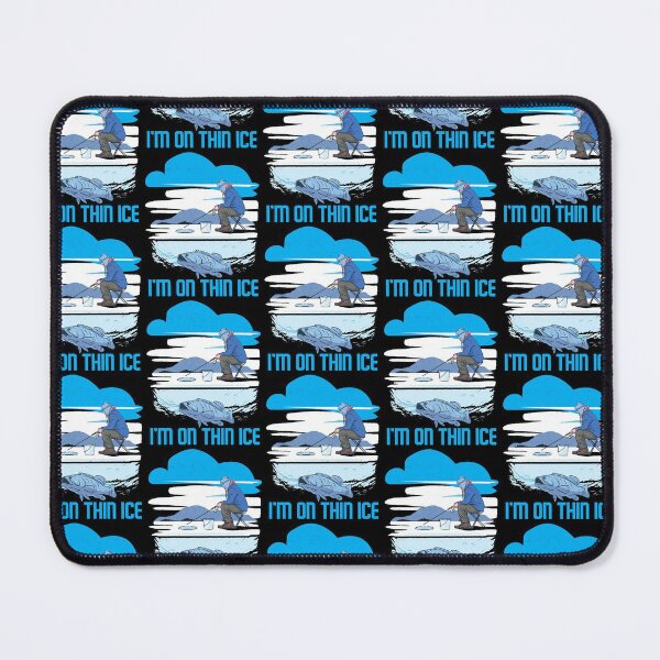 Item preview, I'm on thin ice --ice fishing designed and sold by glitchman2.