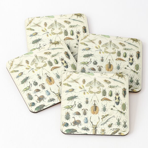 Item preview, Adolphe Millot Vintage Insect designed and sold by koovoxdogs.