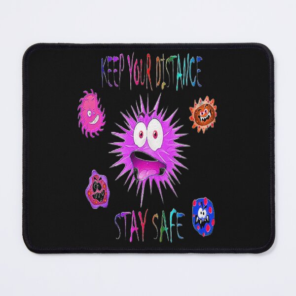 Item preview, KEEP YOUR DISTANCE STAY SAFE, nr 4,  Global Pandemic Social Distancing designed and sold by Adri Barnard.