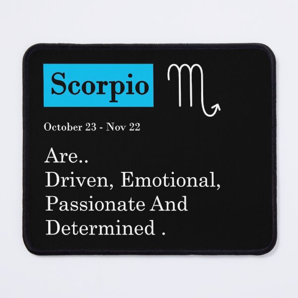 Item preview, Scorpio Zodiac Sign And Personality designed and sold by RomeoSketches.