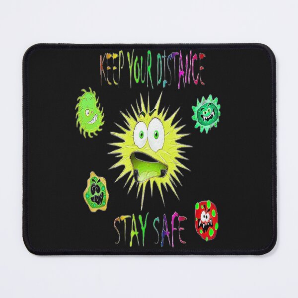 Item preview, KEEP YOUR DISTANCE STAY SAFE, nr 2, Global Pandemic Social Distancing designed and sold by Adri Barnard.
