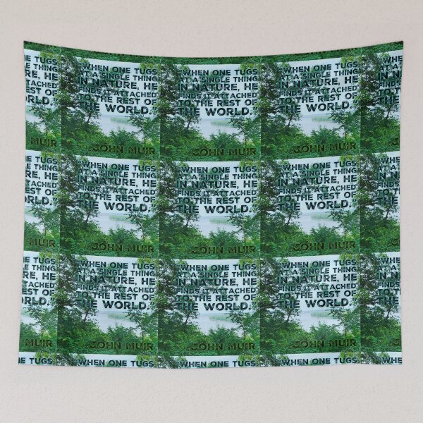 Item preview, When one tugs at a single thing in Nature- John Muir designed and sold by homesteadswag.
