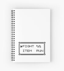 Pokémon Gameboy Menu Spiral Notebook