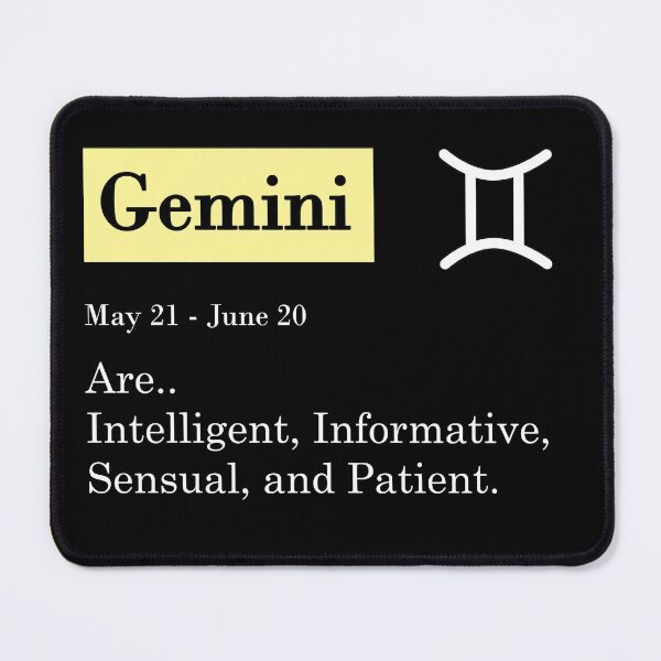 Item preview,  Gemini Zodiac Sign And Personality designed and sold by RomeoSketches.