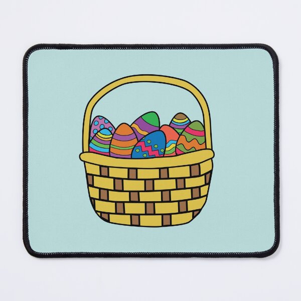 Item preview, Cute Easter Basket with Chocolate Eggs designed and sold by DanandDee.