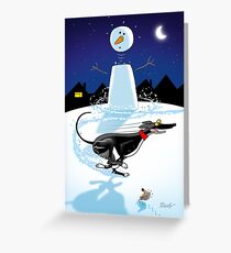 Tarjeta de felicitación Snowman Zoomie