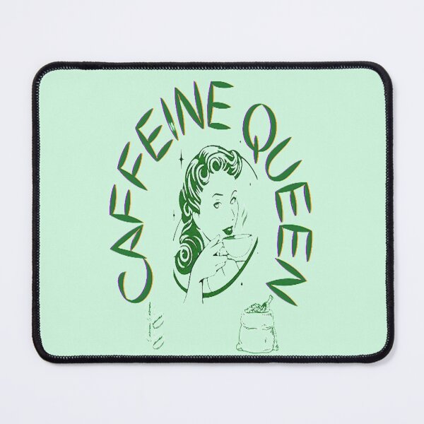 Item preview, Caffeine Queen Loving My Coffee, NR 2, Coffee makes everything possible, Caffeine Queen designed and sold by Adri Barnard.