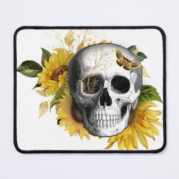 Item preview, Sunflower Skulls designed and sold by Yonik ★★★★★.