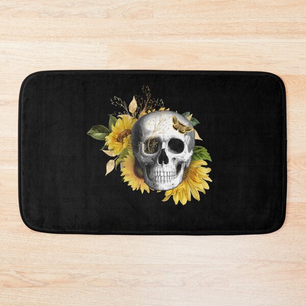 Item preview, Sunflower Skulls designed and sold by Yonik ★★★★★.