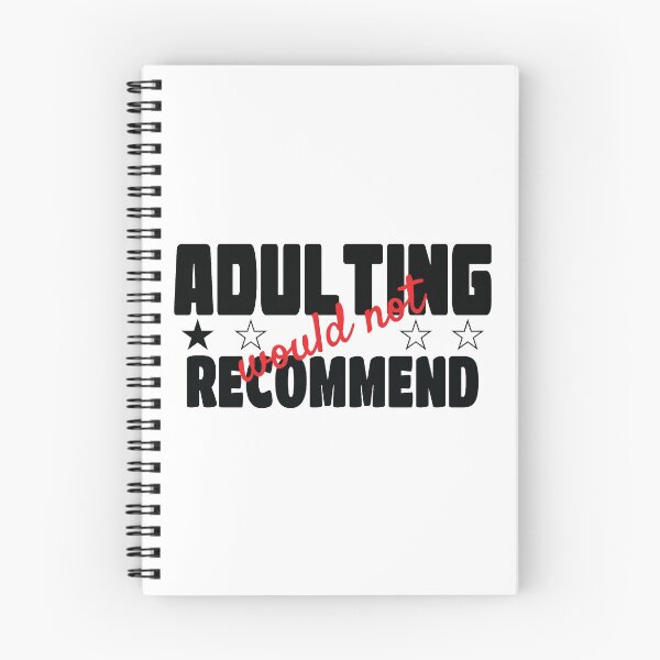Item preview, Adulting Would Not Recommend designed and sold by Chamika69.