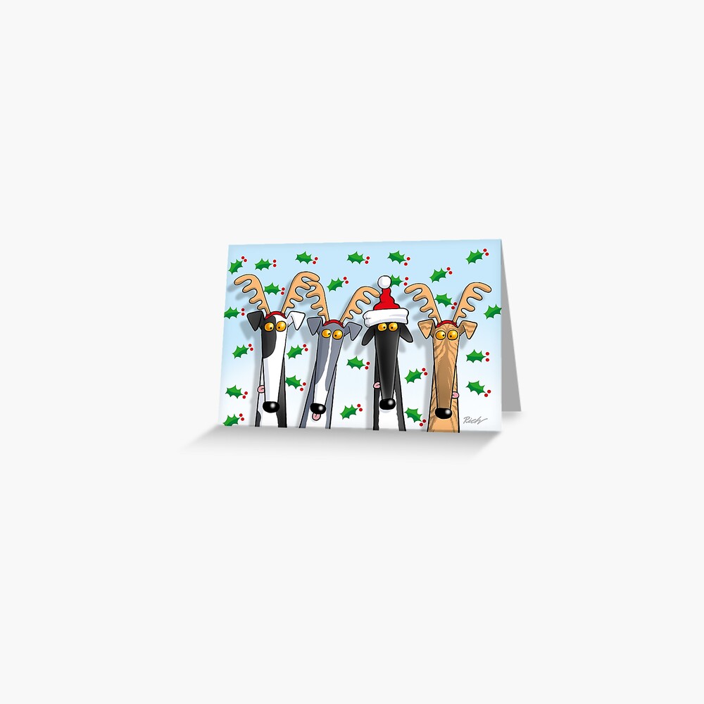 Greyt Antlers Greeting Card