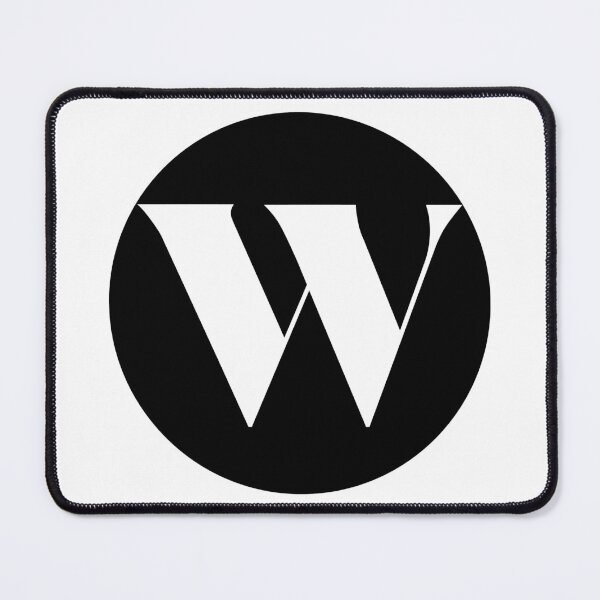 Item preview, W (Letter Initial Monogram)  designed and sold by Texterns.