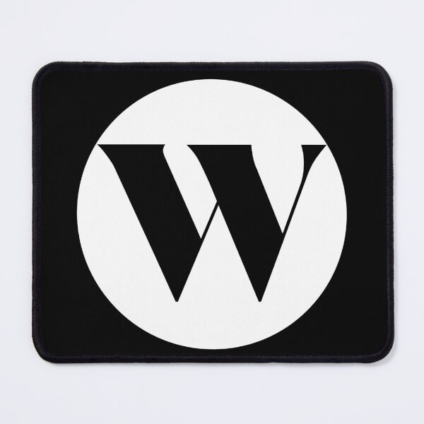 Item preview, W (Letter Initial Monogram)  designed and sold by Texterns.