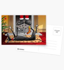 Greytmas Stocking Postcards