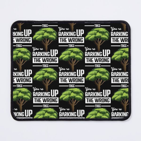 Item preview, You're barking up the wrong tree sticker shirt designed and sold by glitchman2.