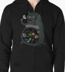 SPACE JUNKIE Zipped Hoodie