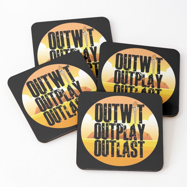 Item preview, Outwit, Outplay, Outlast designed and sold by HROC.