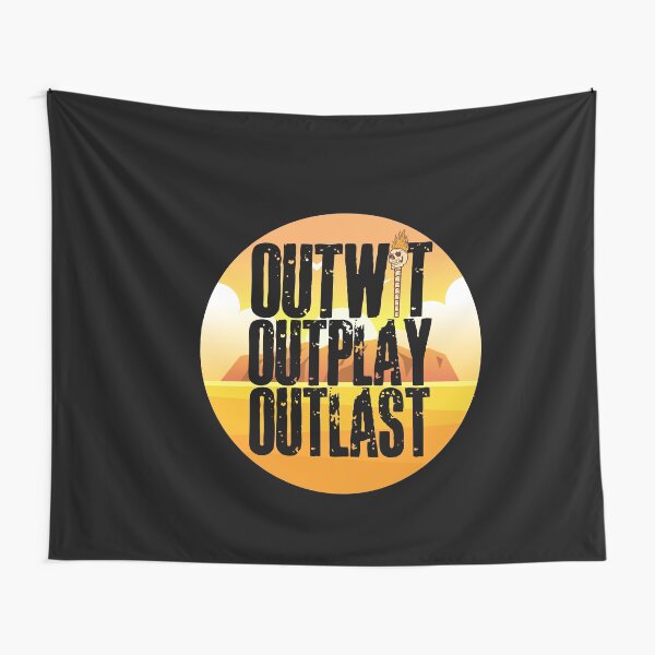 Item preview, Outwit, Outplay, Outlast designed and sold by HROC.