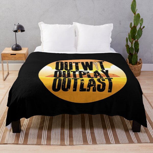 Item preview, Outwit, Outplay, Outlast designed and sold by HROC.